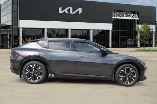 Gray 2024 Kia EV6 Wind