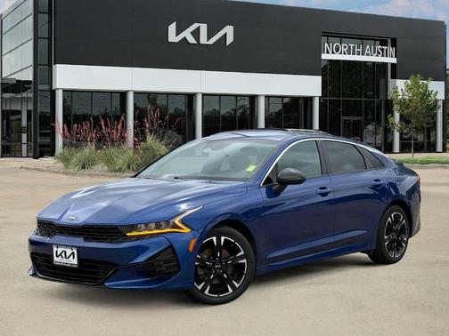 Sapphire Blue 2021 Kia K5 GT-Line