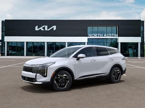Snow White Pearl 2026 Kia Sportage Hybrid S