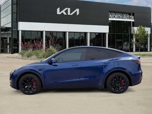 Blue 2020 Tesla Model Y Long Range