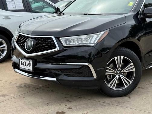Black 2018 Acura MDX 3.5L