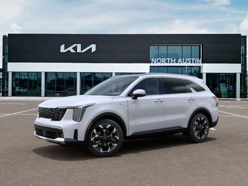 White 2026 Kia Sorento EX