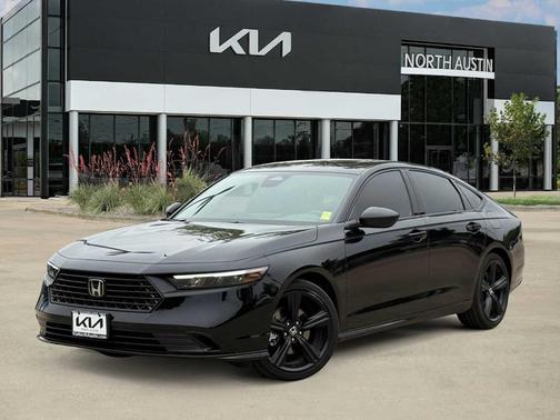 Crystal Black Pearl 2026 Honda Accord Hybrid Sport-L