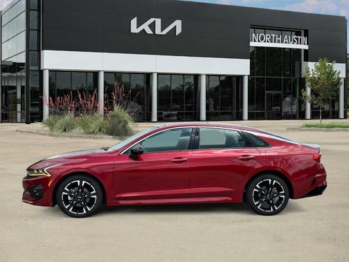 Passion Red 2021 Kia K5 GT-Line