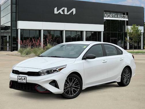 Snow White Pearl 2023 Kia Forte GT-Line