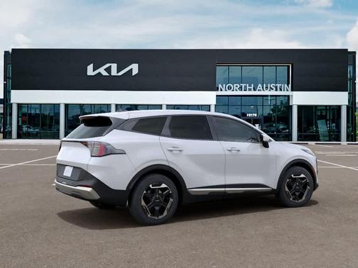 Snow White Pearl 2026 Kia Sportage Hybrid S