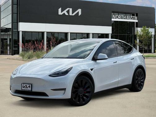 White 2021 Tesla Model Y Performance