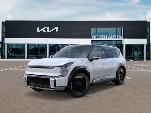 White 2026 Kia EV9 GT-Line