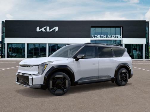 White 2026 Kia EV9 GT-Line