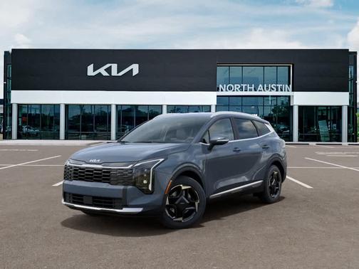 Heritage Blue 2026 Kia Sportage Hybrid EX
