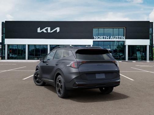 Gray 2026 Kia Sportage Hybrid X-Line