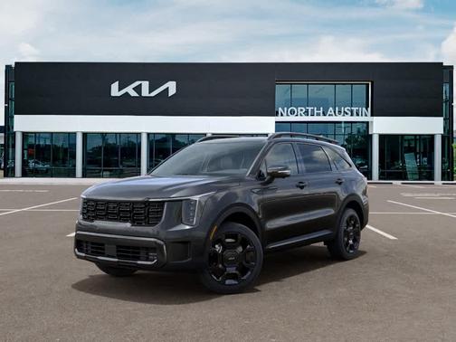 Gray 2026 Kia Sorento Hybrid X-LINE SX PRESTIGE