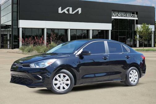 Aurora Black 2022 Kia Rio S