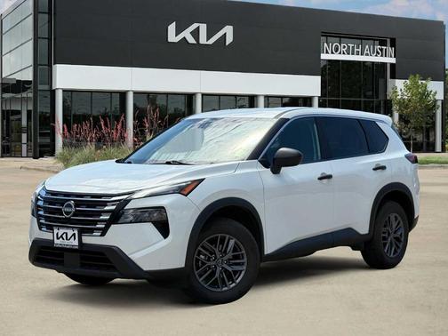 Glacier White 2024 Nissan Rogue S