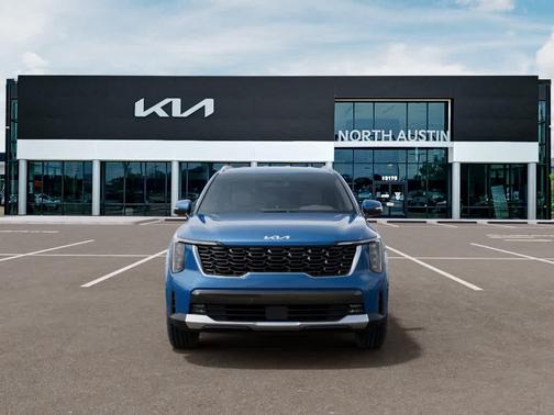 Mineral Blue 2026 Kia Sorento Hybrid EX