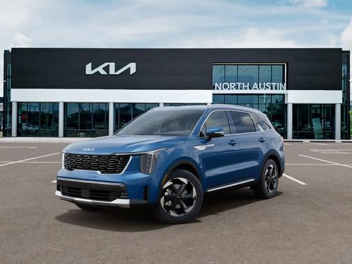 Mineral Blue 2026 Kia Sorento Hybrid EX