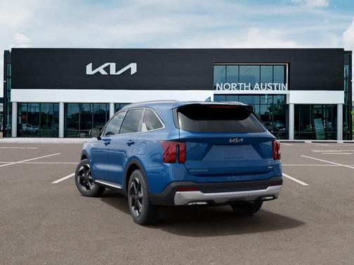 Mineral Blue 2026 Kia Sorento Hybrid EX