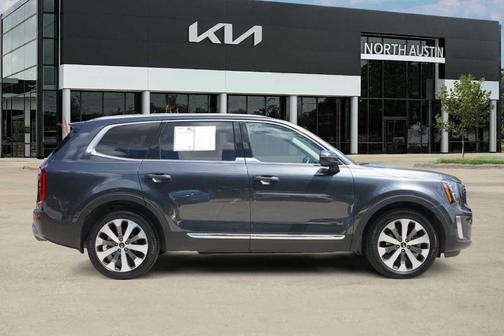 Gray 2021 Kia Telluride EX