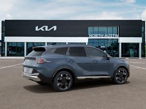Heritage Blue 2026 Kia Sportage Hybrid SX-Prestige