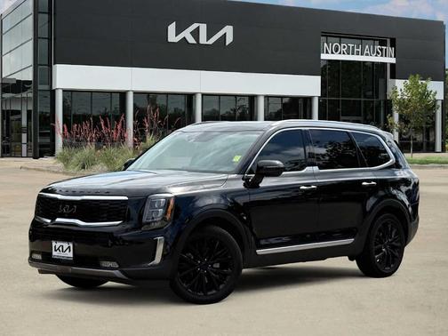Ebony Black 2022 Kia Telluride SX