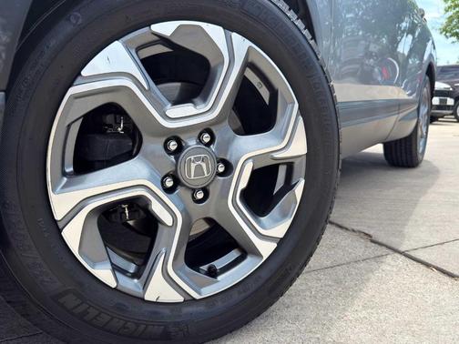Silver 2018 Honda CR-V EX
