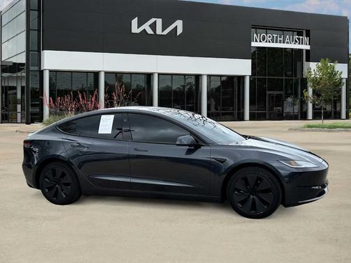 Gray 2025 Tesla Model 3 Long Range