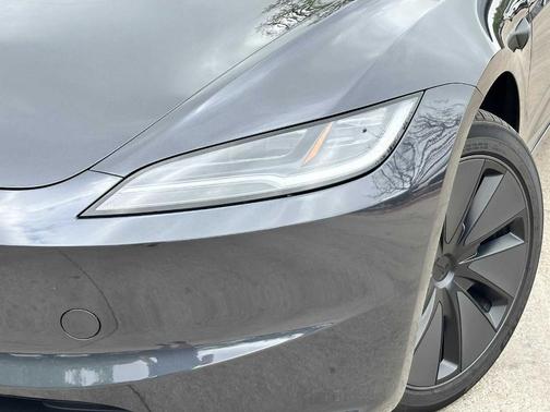 Gray 2025 Tesla Model 3 Long Range