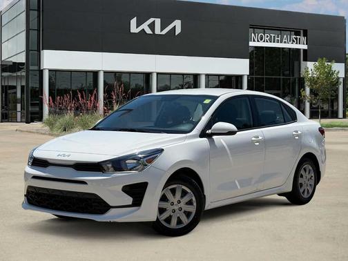 Clear White 2023 Kia Rio LX