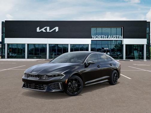 Black 2026 Kia K5 GT-Line