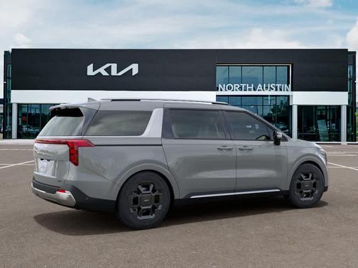 Ceramic Silver 2026 Kia Carnival Hybrid SX