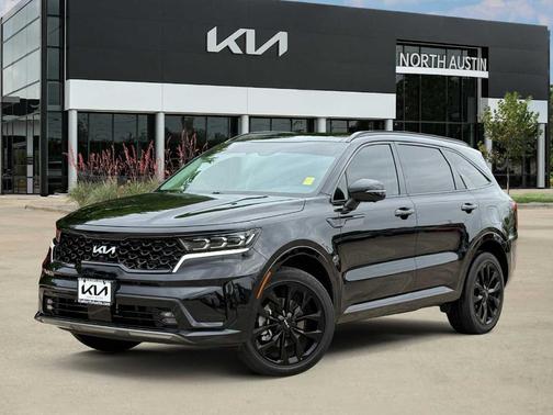 Ebony Black 2023 Kia Sorento SX Prestige
