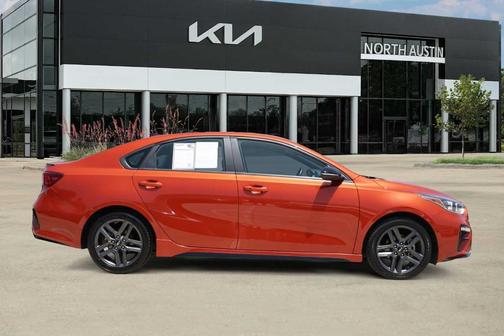 Fire Orange 2020 Kia Forte GT-Line
