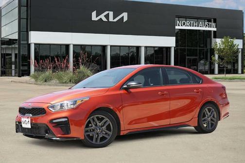 Fire Orange 2020 Kia Forte GT-Line