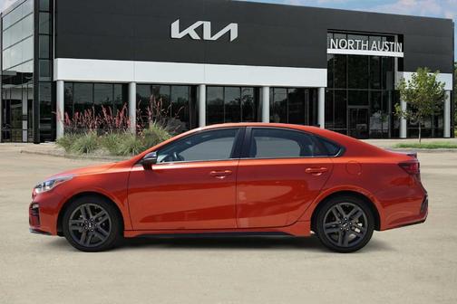 Fire Orange 2020 Kia Forte GT-Line