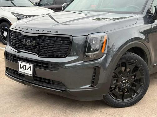 Gray 2022 Kia Telluride EX
