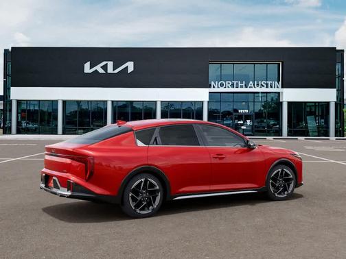 Red 2026 Kia K4 GT-LINE