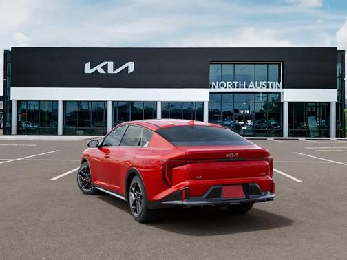 Red 2026 Kia K4 GT-LINE