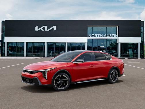Red 2026 Kia K4 GT-LINE