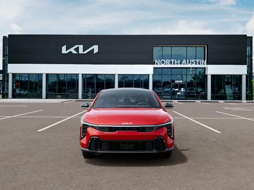 Red 2026 Kia K4 GT-LINE