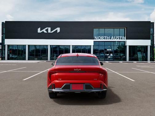 Red 2026 Kia K4 GT-LINE