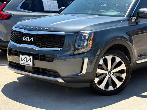 Gray 2022 Kia Telluride EX