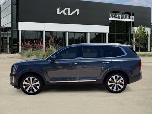 Gray 2022 Kia Telluride EX