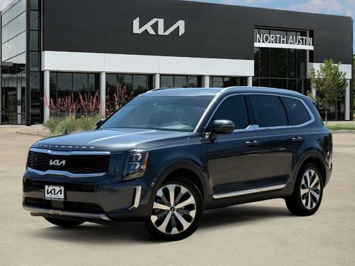 Gray 2022 Kia Telluride EX