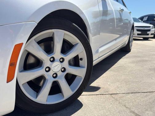 Crystal White Tri-Coat 2015 Cadillac ATS 2.0L Turbo