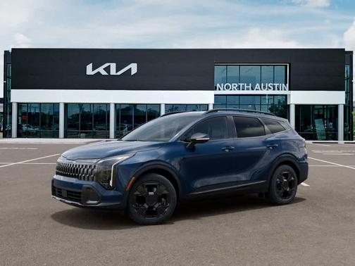 Blue 2026 Kia Sportage Plug-In Hybrid X-Line