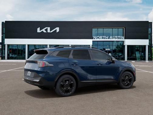 Blue 2026 Kia Sportage Plug-In Hybrid X-Line