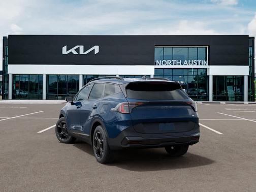 Blue 2026 Kia Sportage Plug-In Hybrid X-Line