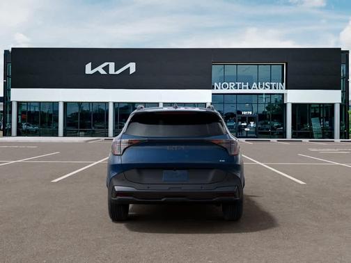 Blue 2026 Kia Sportage Plug-In Hybrid X-Line