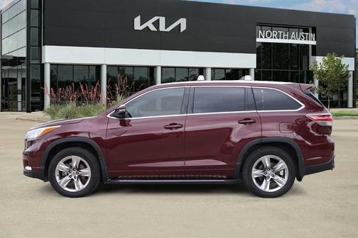 Ooh La La Rouge Mica 2015 Toyota Highlander Limited Platinum