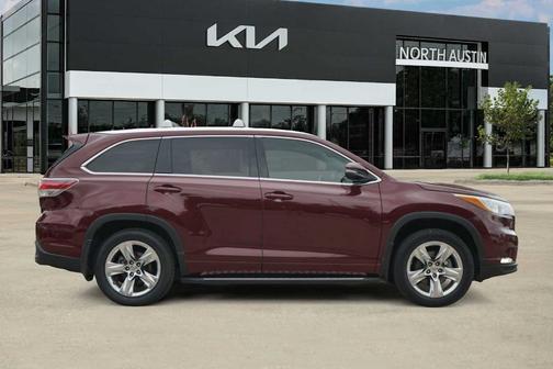 Ooh La La Rouge Mica 2015 Toyota Highlander Limited Platinum